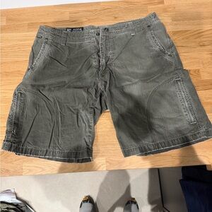 Kuhl dark Olive Cargo Shorts for Men